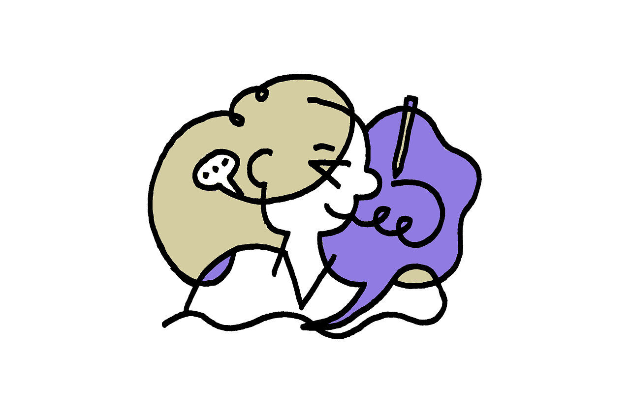 illustrazione di una ragazza